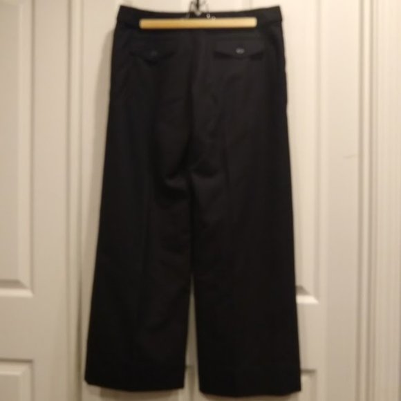 Gap Wool Ankle Trouser Black size 8 - Picture 2 of 9